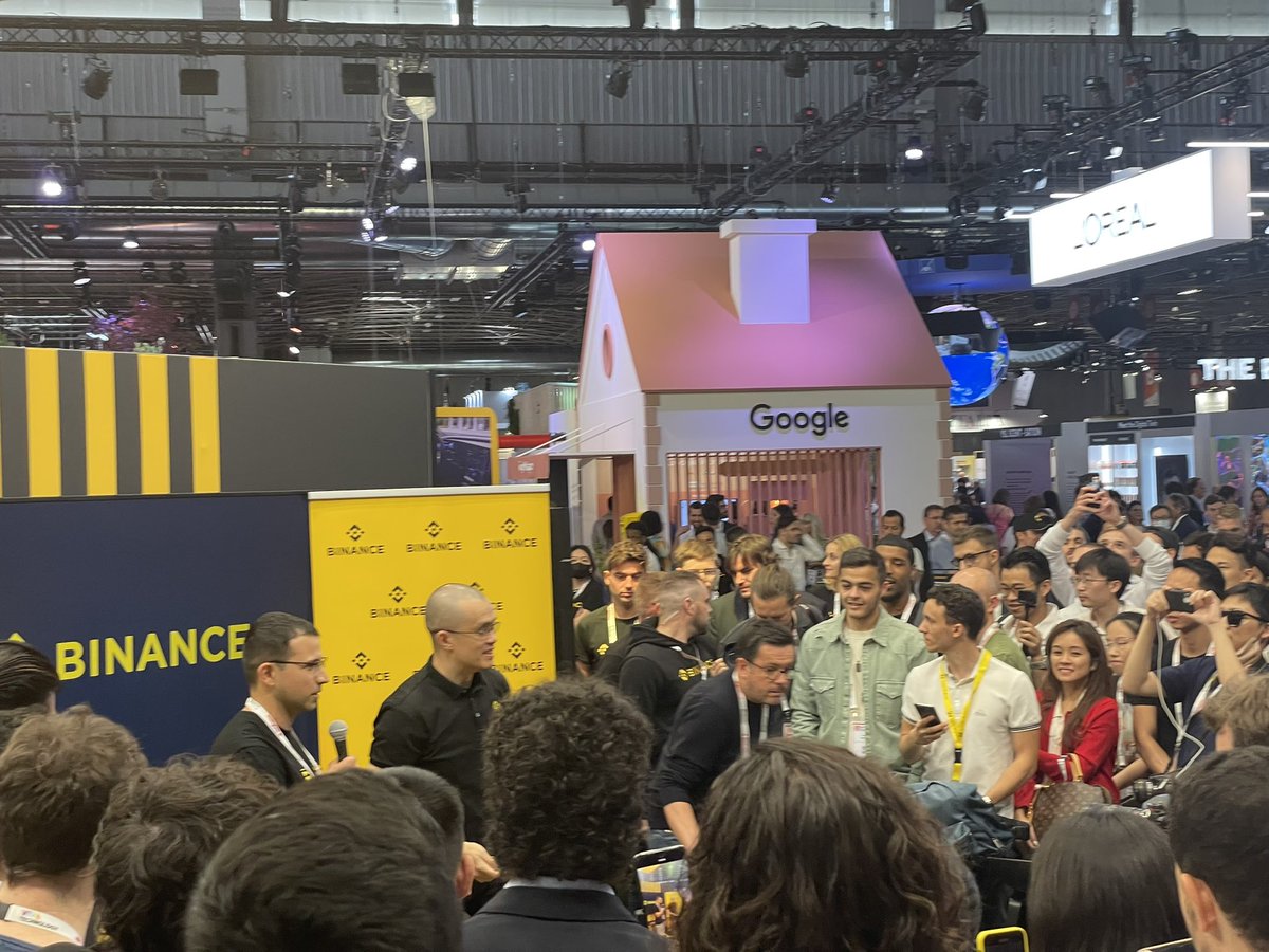 Just spent two days at <a href="/VivaTech/">VivaTech</a>  Got a good feel for the French culture and its tech ecosystem. I am starting to thing that perhaps Satoshi was actually French ??! More thoughts to come .. <a href="/cz_binance/">CZ 🔶 BNB</a> <a href="/MokassMustapha/">Mustapha MOKASS</a> <a href="/ArnaudVentura1/">arn_twink</a> <a href="/bruncko/">Martin Bruncko</a> <a href="/binance/">Binance</a>