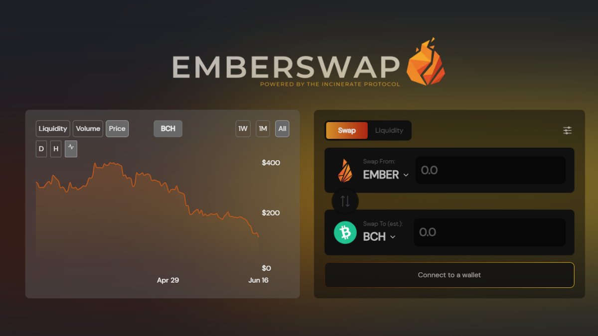 EmberSwapDEX's tweet photo. Charts are now available through the swap interface!📈

*Only tokens with active trading data on EmberSwap are currently supported.
https://t.co/gF3Qppwx7n https://t.co/IKUyhpkrWU