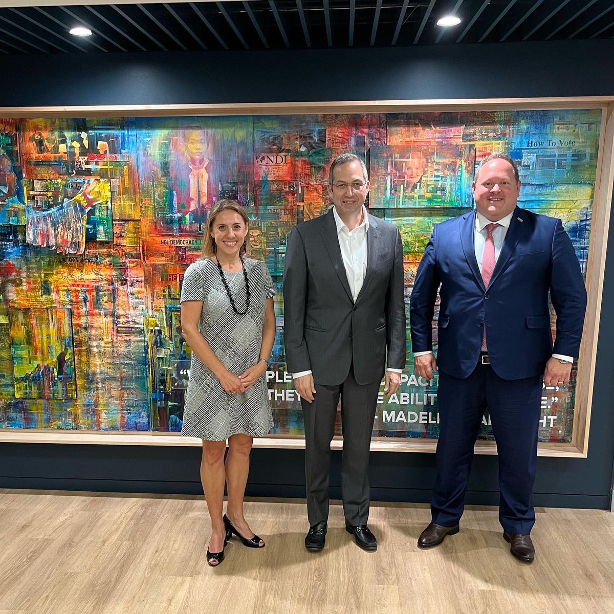 ndi_mkd's tweet photo. .@rsheaslet_ndi, @ndi_mkd concluded DC consultations w/ @NDI President @AmbDMitchell, @StateDR, @SwissEmbassyUSA, Congressional Caucus on #NorthMacedonia &amp; Macedonian Americans to discuss ways the Institute &amp; 🇲🇰 are #workingfordemocracy despite current Euro-Atlantic challenges. https://t.co/yoeyEm0KDc