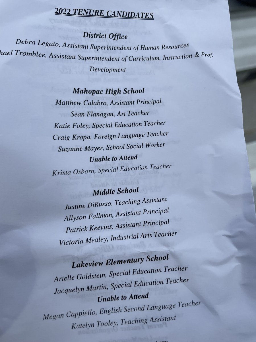 Mahopac TA tweet media