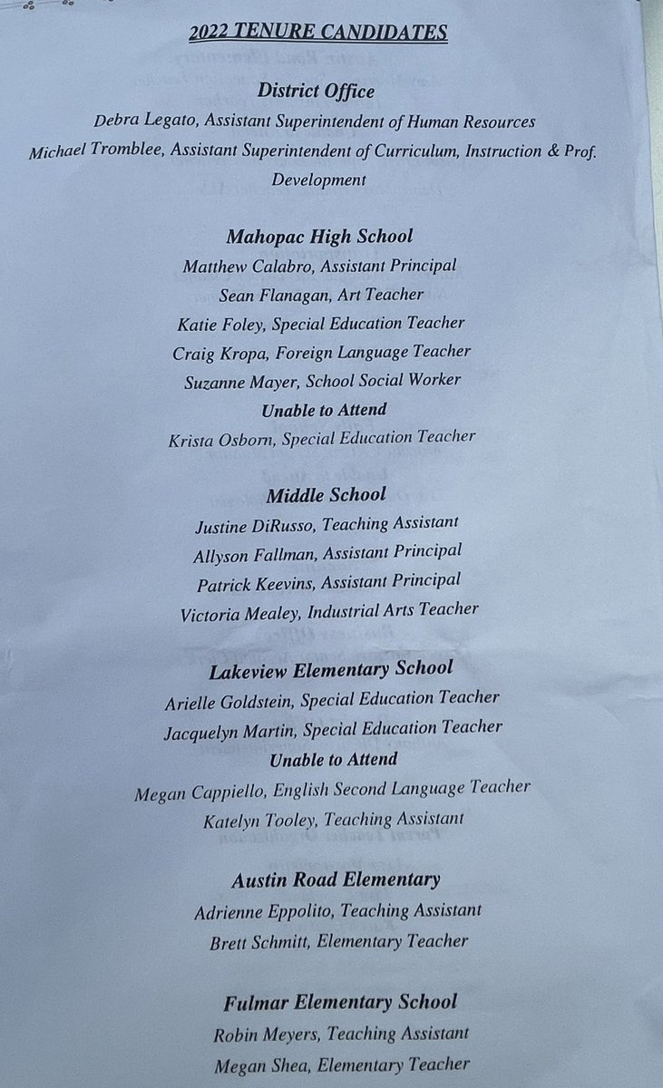 Mahopac TA tweet media