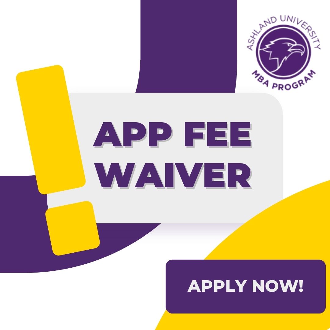 For a limited time, we are offering an app fee waiver to celebrate Father’s Day! Flexibility, program personalization, and career growth are just a few reasons why you should choose Ashland University’s MBA program.

Apply Now: bit.ly/3wXbXfh