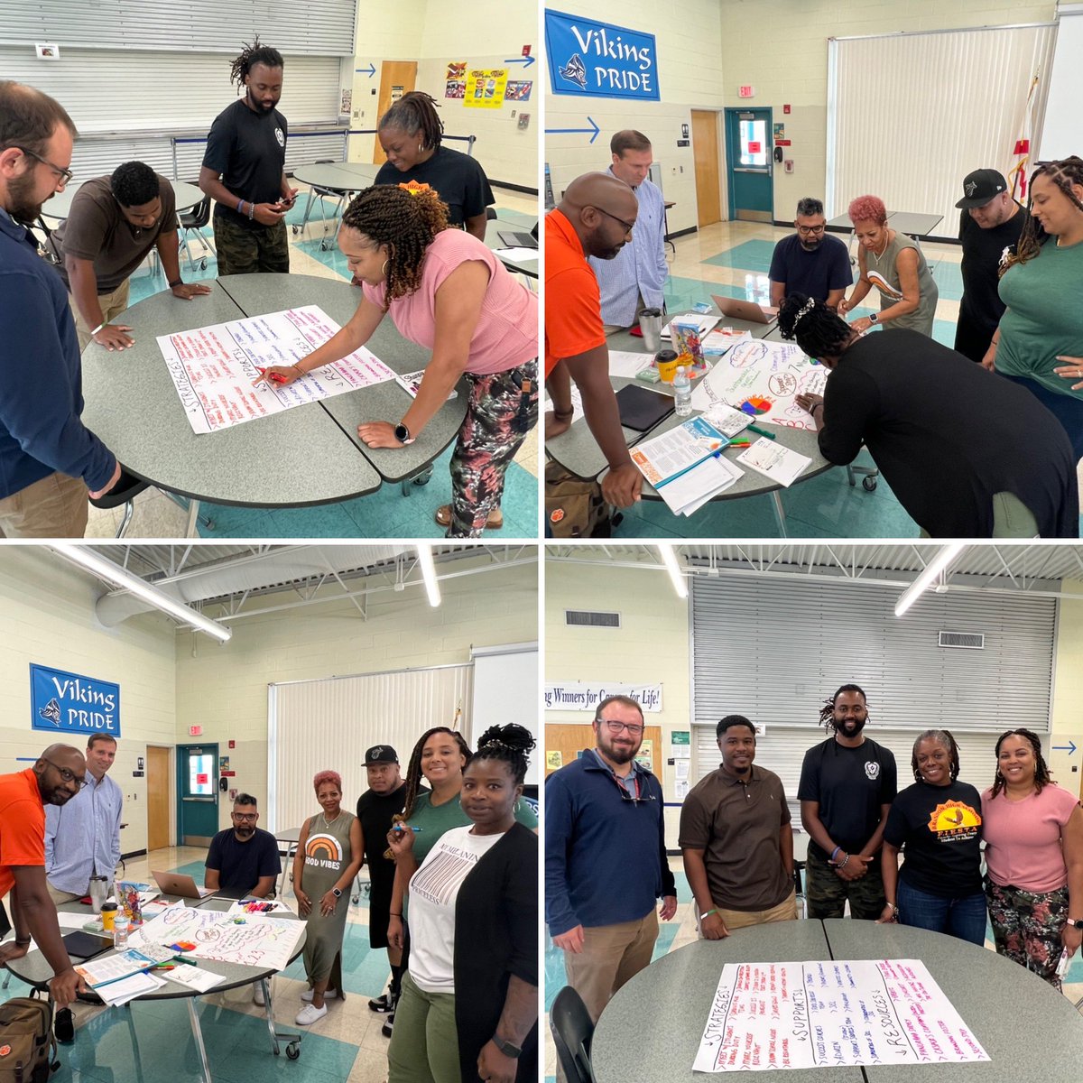 HCPS_RCLS's tweet photo. And it’s a wrap! ✅ We ended this amazing week Action Planning! After 3️⃣ days of pouring into our coaches we left day 4️⃣ to unpack & plan! Enjoy the Summer Coaches! Our kids are blessed to have you as leaders! #SuccessFamily #Strategies #Supports #Resources #SELSuccess #SELHCPS https://t.co/g4DHhbMnDi