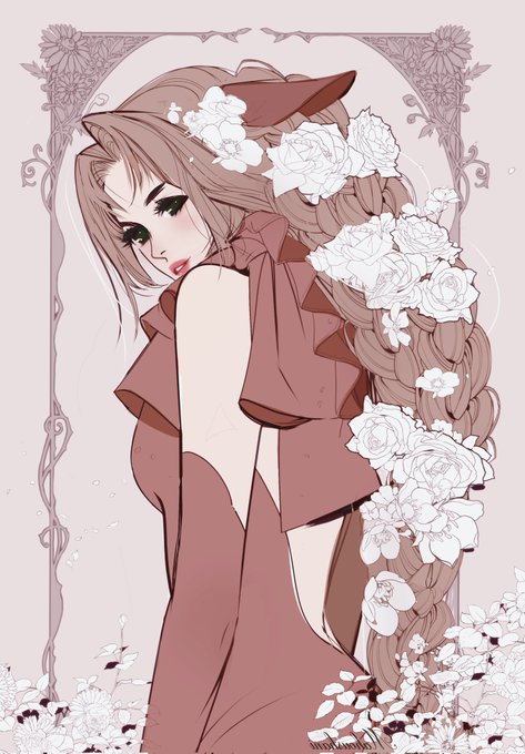 「Aerith」のTwitter画像/イラスト(新着))