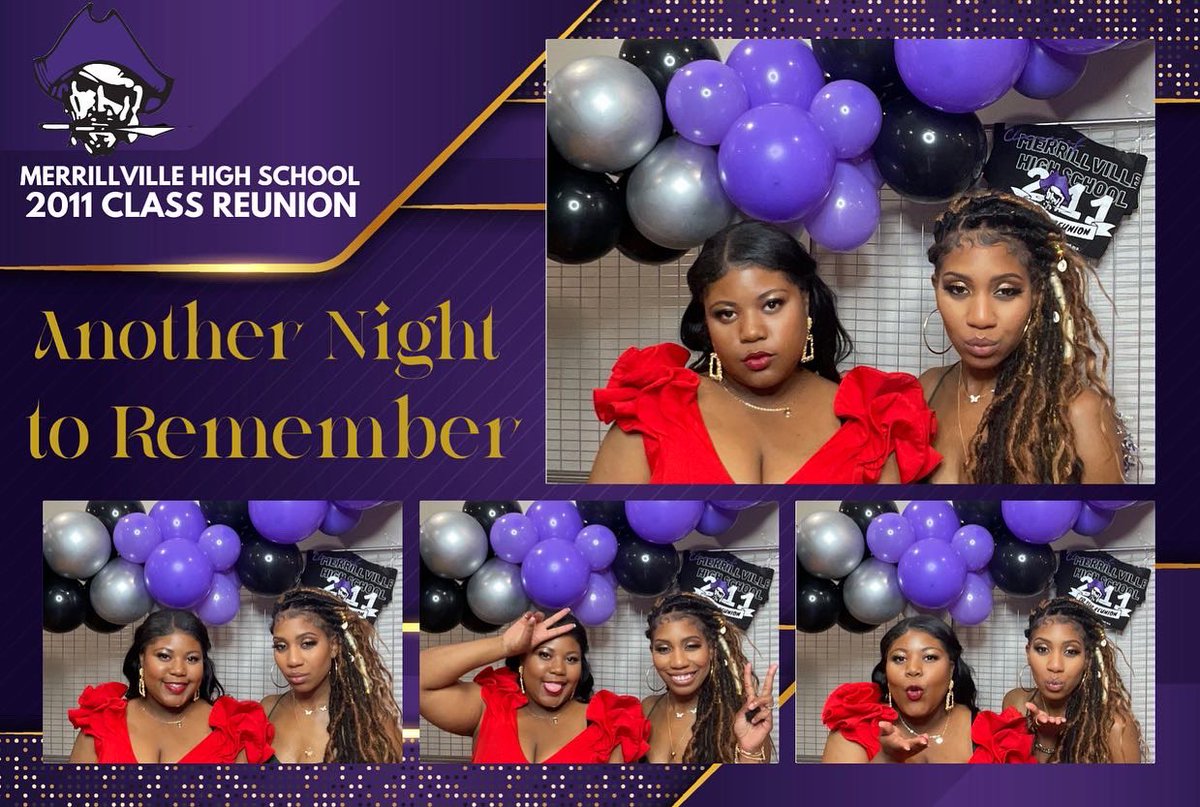 PerfectMomentRT's tweet photo. S/O to Merrillville High C/O of 2011☠️ for having PMR a part of their 10 year class reunion! 

 For booking DM or email us at any time!🎉🥳. Book with #GRADGRABHOUR for a free hour w any booking 2hrs or more! 

#ipadphotobooth #revospin #wedding #classreunion  #Prom2022 #prom2011 https://t.co/0edTSaB4e6