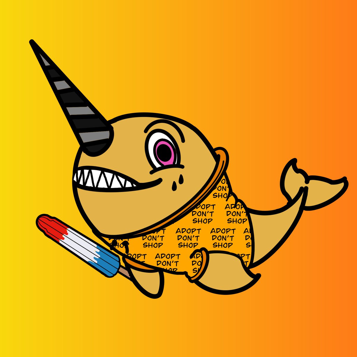 You can check out all of the revealed narwhals on our opensea page: opensea.io/collection/nef…
I'm so excited for more to be minted! We still have traits that haven't been seen yet, and SEVEN 1/1s too! You can mint at nefariousnarwhals.com