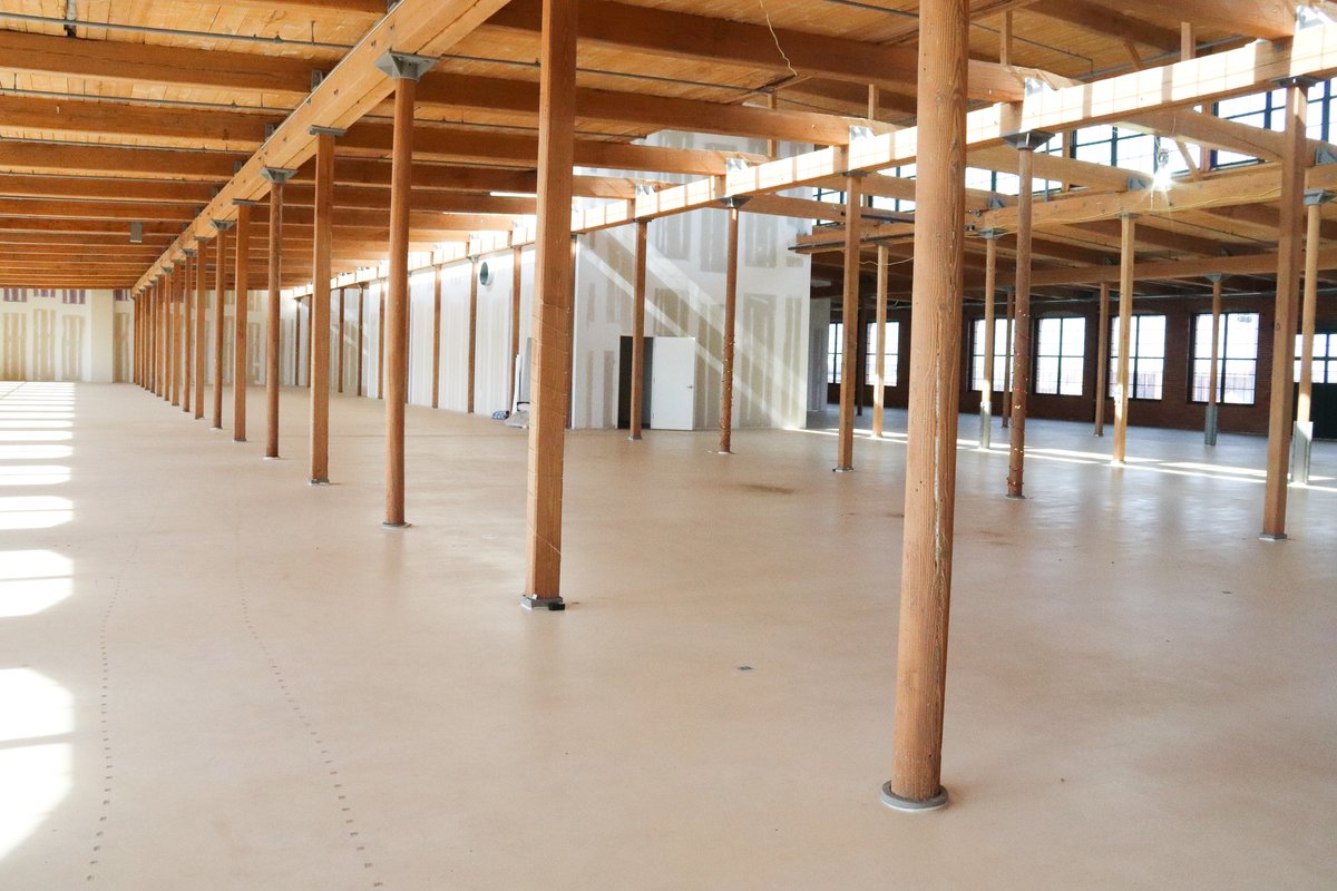 Check out the 6th floor of 280 Merrimack Street. This space has endless opportunity for your business, with 2,000 to 30,000 SF overlooking downtown Lawrence. Contact us for more information at lbergman@lupolico.com. bit.ly/3tePB79