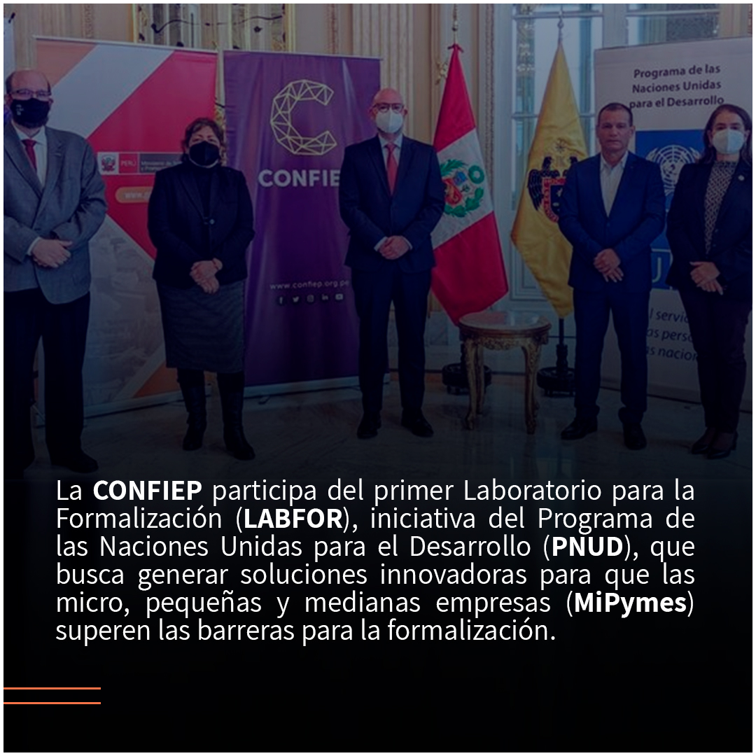contribuye_peru's tweet photo. 👉 El Programa de las Naciones Unidas para el Desarrollo (PNUD), en alianza con instituciones del sector público, privado y académico implementará el LABFOR, el primer laboratorio para la formalización de MiPymes.
#PNUD #LABFOR #mipymes #formalización https://t.co/rqFXTgEyT6