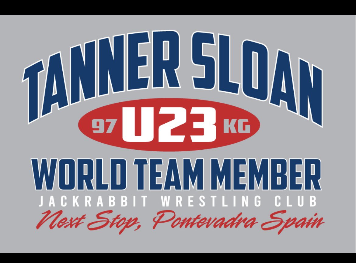As many of you know just a few weeks ago I won the U23 world team trials earning a spot to represent USA. I will be wrestling 97kg at the world championships this coming October. If you would like to show your support you may purchase a shirt via the link in bio!