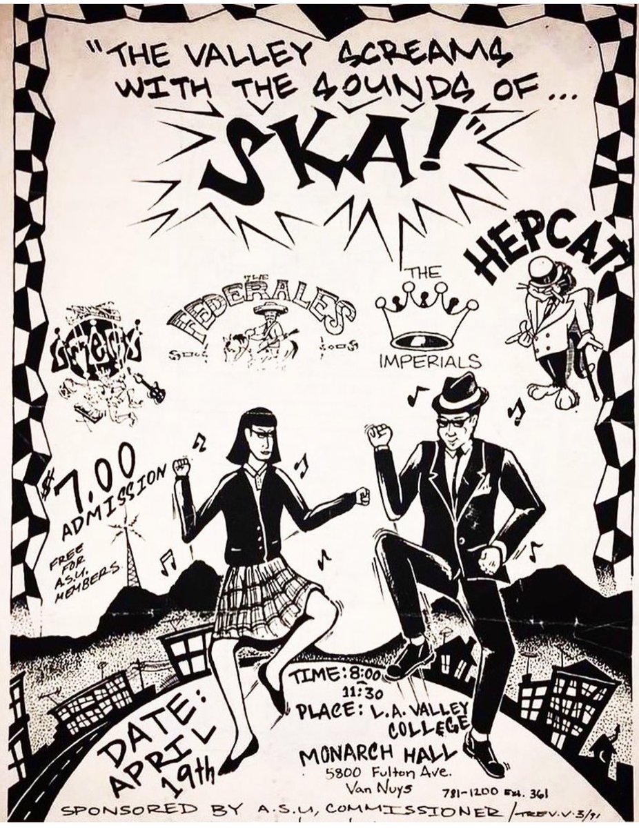 dalehauskins's tweet photo. #Guitarist past into the mind deliberate Dale, thanx to pro hair stylist Angie @ankiscissorhand ”I was always at the front to see #TheSpecs” for her best of recollection, keeping this #ska historic relic outrageously inspiringly flyer.#Reggae #2toneska #thisisska #ThirdWaveSka https://t.co/eTgKnpWjsJ