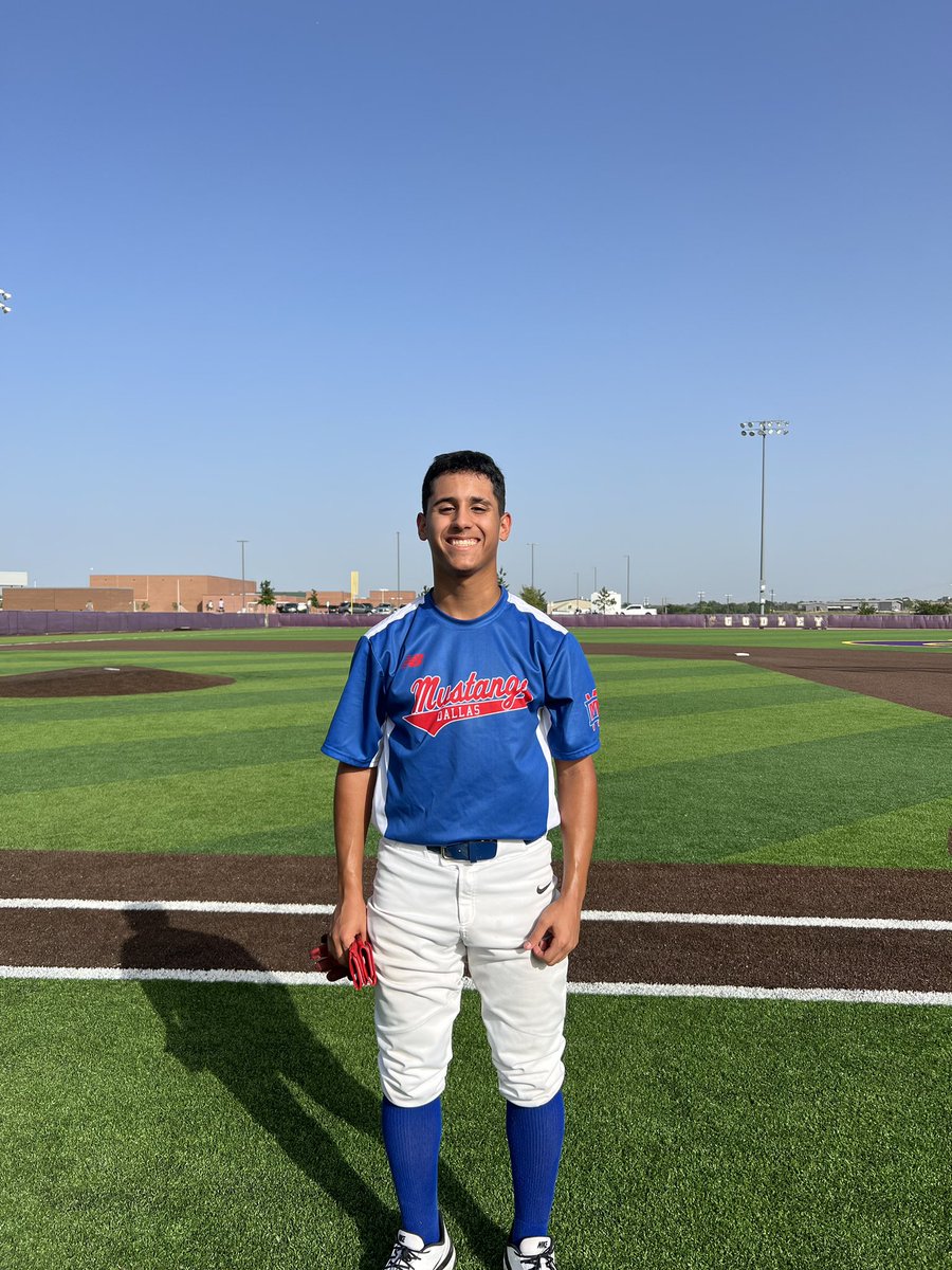 Texas Baseball Scouts Association (@texas_scouts) on Twitter photo Texas Scouts Association
Player of the Game!
Alfonso Martinez
Pitching 9 K’s
Martinez also went 2-3 on the day!
<a href="/MustangsDallas/">Dallas Mustangs</a>
<a href="/GAPTTournaments/">GAPT Baseball</a> Texas Scouts Association
Player of the Game!
Alfonso Martinez
Pitching 9 K’s
Martinez also went 2-3 on the day!
<a href="/MustangsDallas/">Dallas Mustangs</a>
<a href="/GAPTTournaments/">GAPT Baseball</a>