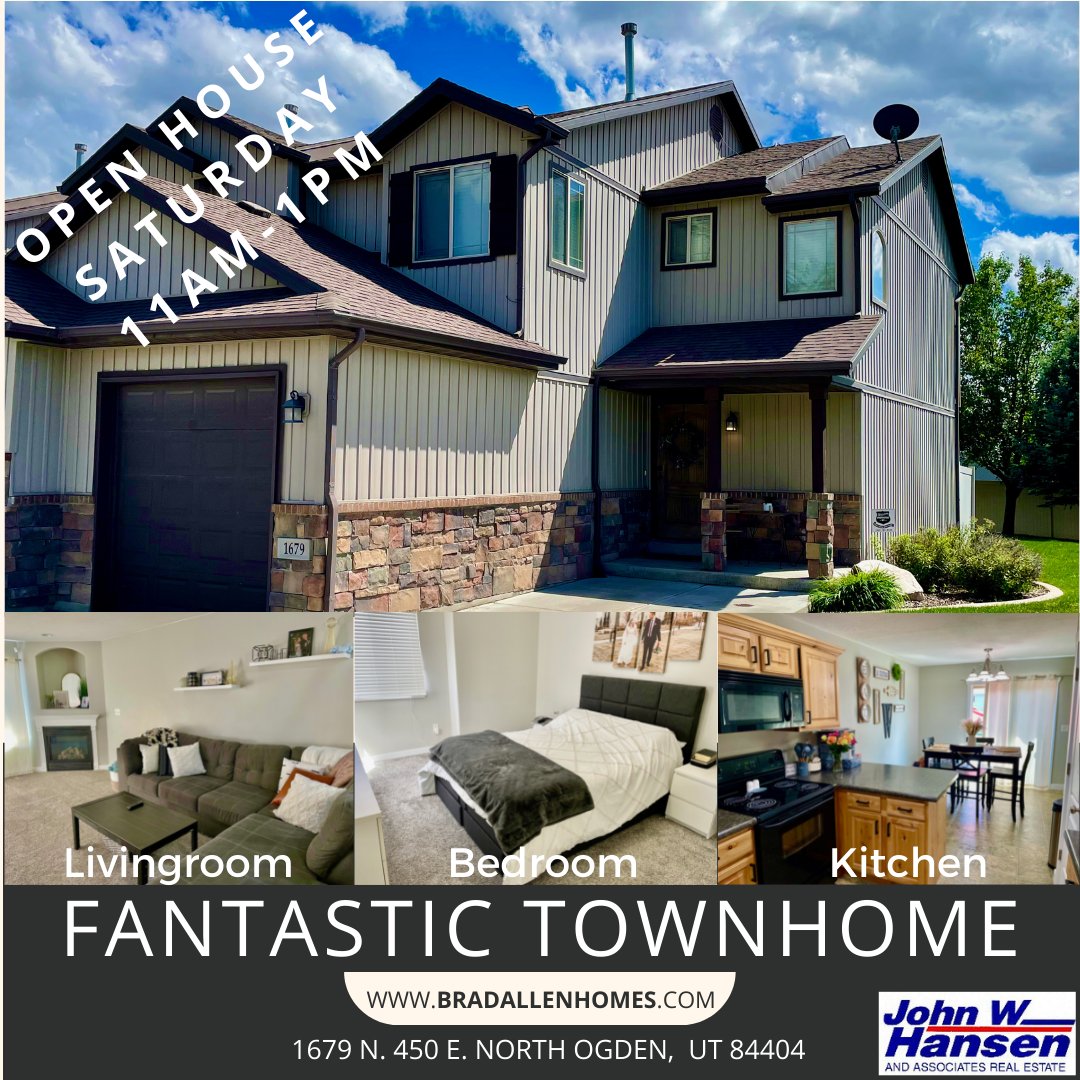 bradallenhomes's tweet photo. OPEN HOUSE!!  Come See Us On Saturday from 11am-1pm.  This fantastic townhome is ready for you.  It won't last long! https://t.co/e82tzBsPFw