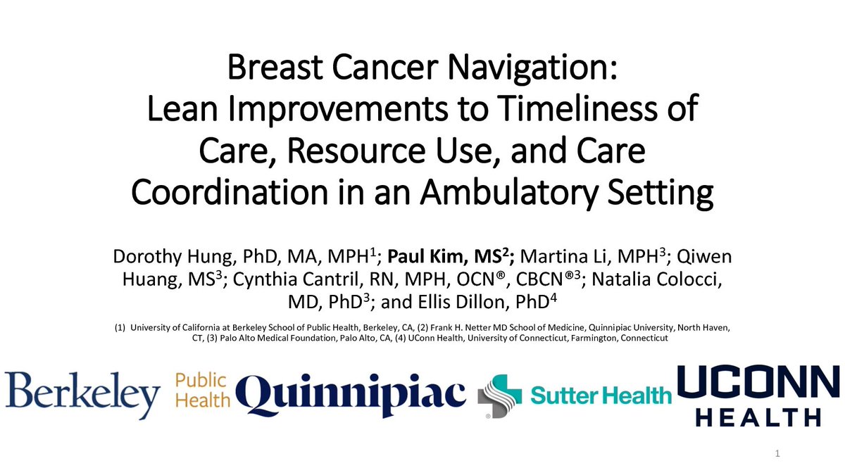 CLEARberkeley's tweet image. Breast Cancer Navigation: Lean Improvements to Timeliness of Care, Resource Use, and Care Coordination in an Ambulatory Setting - clear.berkeley.edu/?p=1304