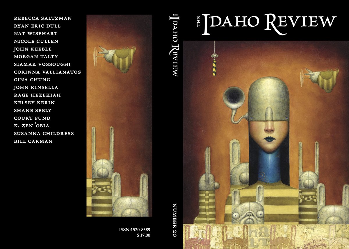 IdahoReview's tweet photo. Now Available! Beautiful issue 20 is here, featuring a wide range of new and established voices in fiction, nonfiction, and poetry
Thank you for all our amazing contributors. Link to order a copy in our bio! https://t.co/ZjxBDo9AEL