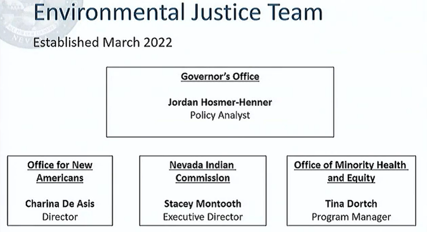 NVconservation's tweet photo. We’re grateful for @GovSisolak’s leadership in establishing a statewide environmental justice team to implement the federal #Justice40 and ensure equity and justice are central to climate planning for our state. #NevClimateAction https://t.co/LIqoYiAr3t