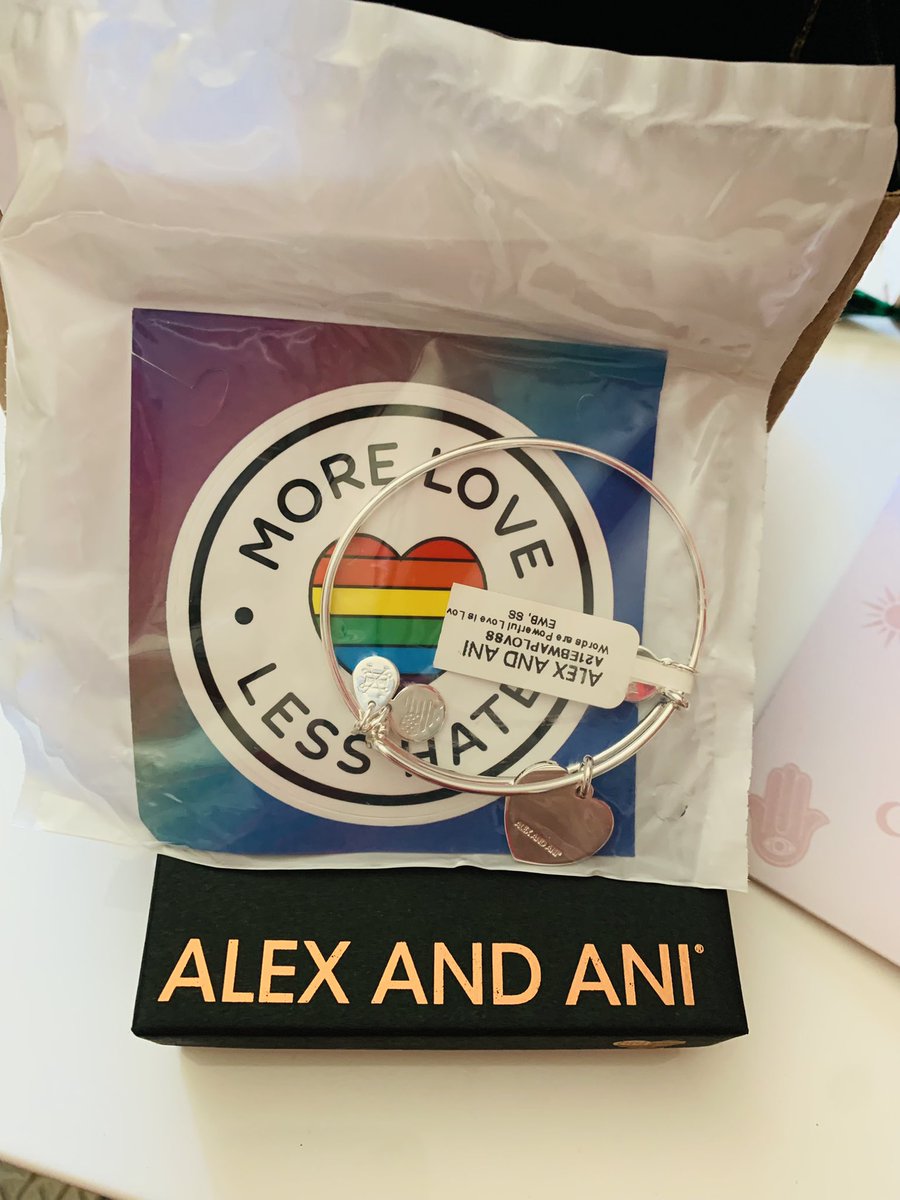 bernicekahay's tweet photo. The most worst wonderful human being and our Pride ERG co-chair sent me a freaking bracelet just as a ‘hey, you’re awesome’ gift. What the fuck, my heart is all woozy and touchy from such a random &amp; unexpected act of kindness. I’m wearing this with my tears all day 🥹🥹🥹 https://t.co/SjDN0OepPN