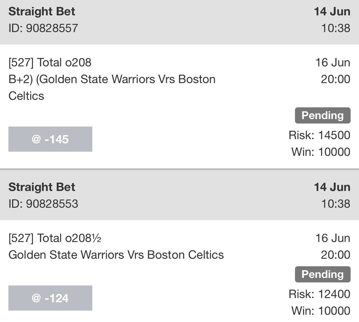 TheRightSideLLC's tweet photo. 6/16/22 #NBAFinals GAME 6 WARRIORS @ CELTICS  ***

#DubNation        
🔒MAX*** GSW/BOS 1H OVER 105
🔒MAX*** GSW/BOS FG OVER 208
🔒MAX*** GSW/BOS FG OVER 208.5
#AllAbout18 

🚨SENDING $100 TO EVERYONE WHO LIKES &amp; RETWEETS IF THESE DONT SWEEP TONIGHT🚨

https://t.co/G2kFung7xC https://t.co/av7J3HhKqP