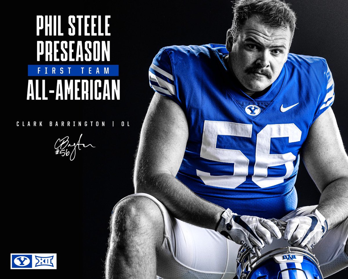 PRESEASON FIRST TEAM ALL-AMERICAN

<a href="/ClarkBarrington/">Clark Barrington</a> 💪