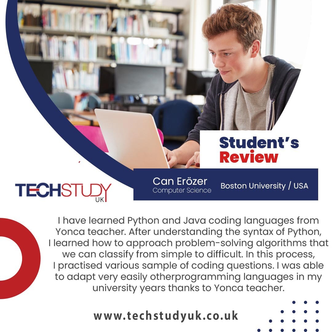 techstudyuk's tweet photo. Testimonials from our students from UCL, Imperial College and Boston University.
https://t.co/TYLwKaza42
#Python #Java #Robotics #coding #tutoring #codeeducation #techstudyuk #university
#studenttestimonial https://t.co/hcHc82olzV