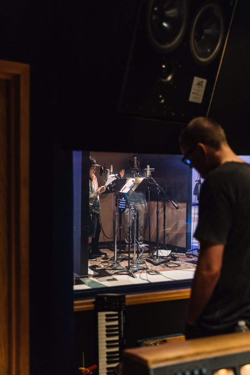 What a time it was! Finished some Voice Records for the upcoming episodes. We could finally have in-person records after recording lines over video call for the past two years. Yesterday, the legendary @theJohnDiMaggio joined us in studio.