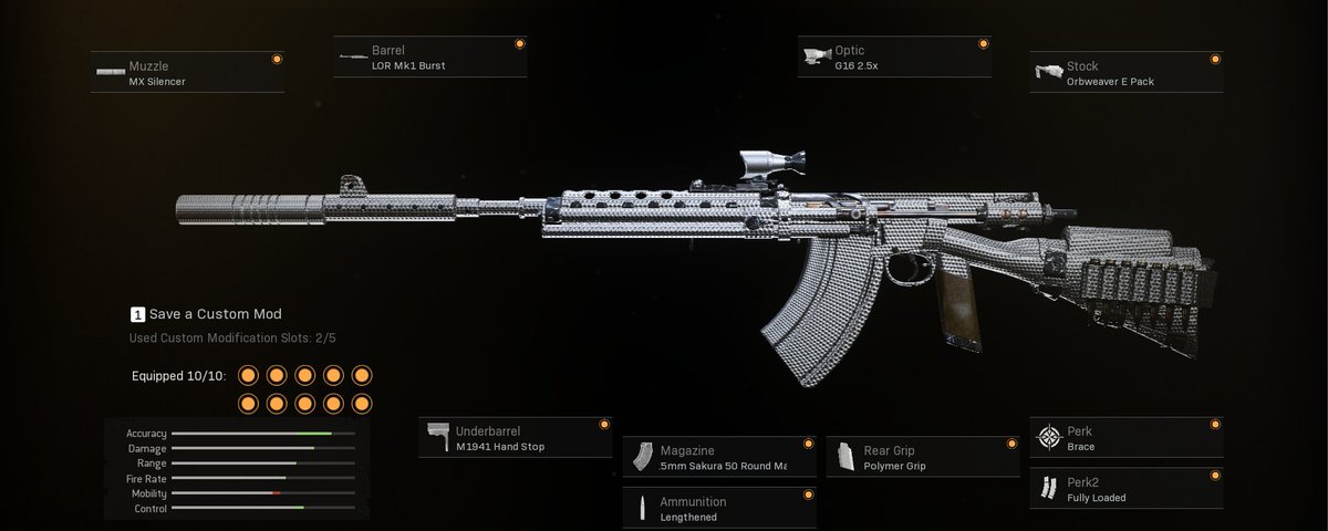 LoadoutHub's tweet image. Warzone Meta Assault Rifles 

1- Cooper
2- STG
3- NZ41 (Would be #1 if it wasn't for the burst mode
4- Bar

#Warzone #Warzoneclips #CallofDuty #CallofDutyWarzone #rebirthisland #Rebirth
