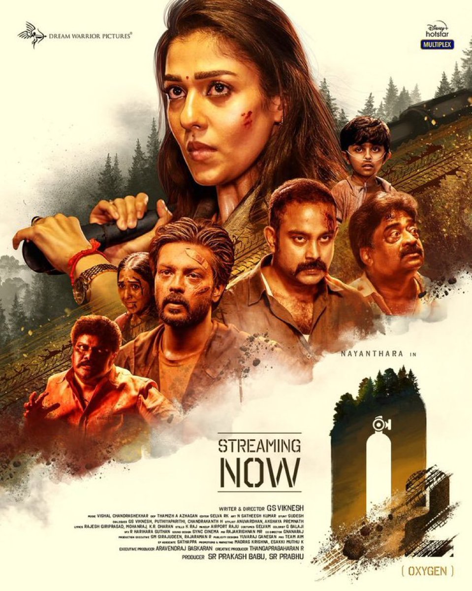 Hearing good reviews for #O2TheFilm 🤩🤩

Hattrick OTT Hit for #Nayanthara after Mookuthi Amman and Netrikann 🔥

#O2onHotstar Streaming now!!