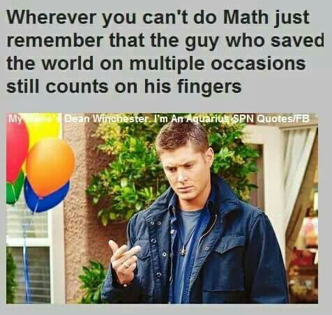 WarriorAngelCas's tweet photo. Leave him alone! Math is hard! https://t.co/KMne5GI4m3
