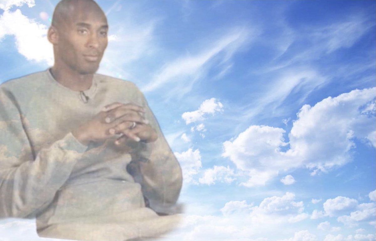 Kobe Bryant watching Jason Tatum get cooked by 20 in a game 6.