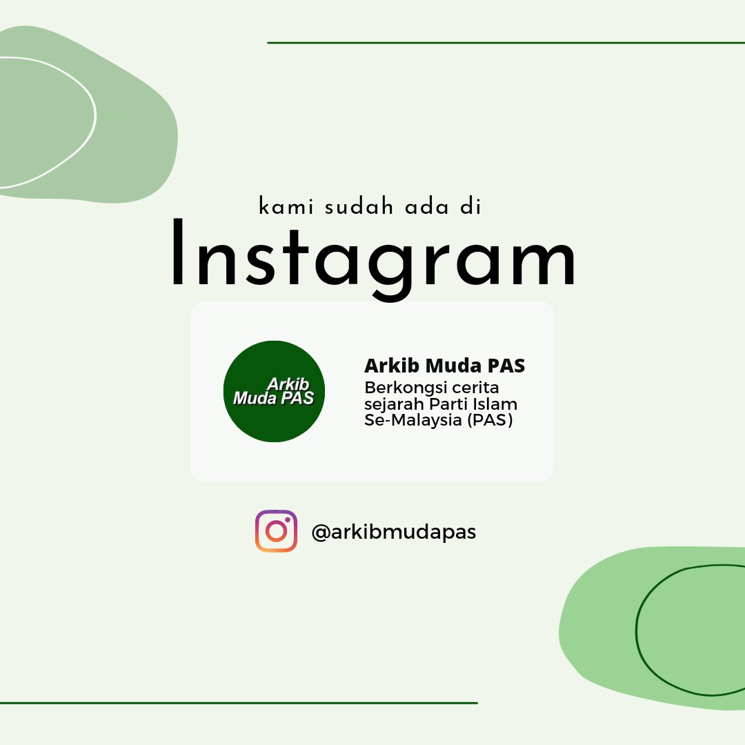 arkibmudapas's tweet photo. KINI KAMI DI INSTAGRAM
Assalamualaikum semua!
Insya-Allah, kami kini sudah berada di Instagram. Temui kami di sana juga ya. โ๏ธ
Boleh ikuti kami di sini :
https://t.co/tIHuBO1W6m
#ArkibMudaPAS
#CeritaSejarahPAS https://t.co/90ysrtLwWr