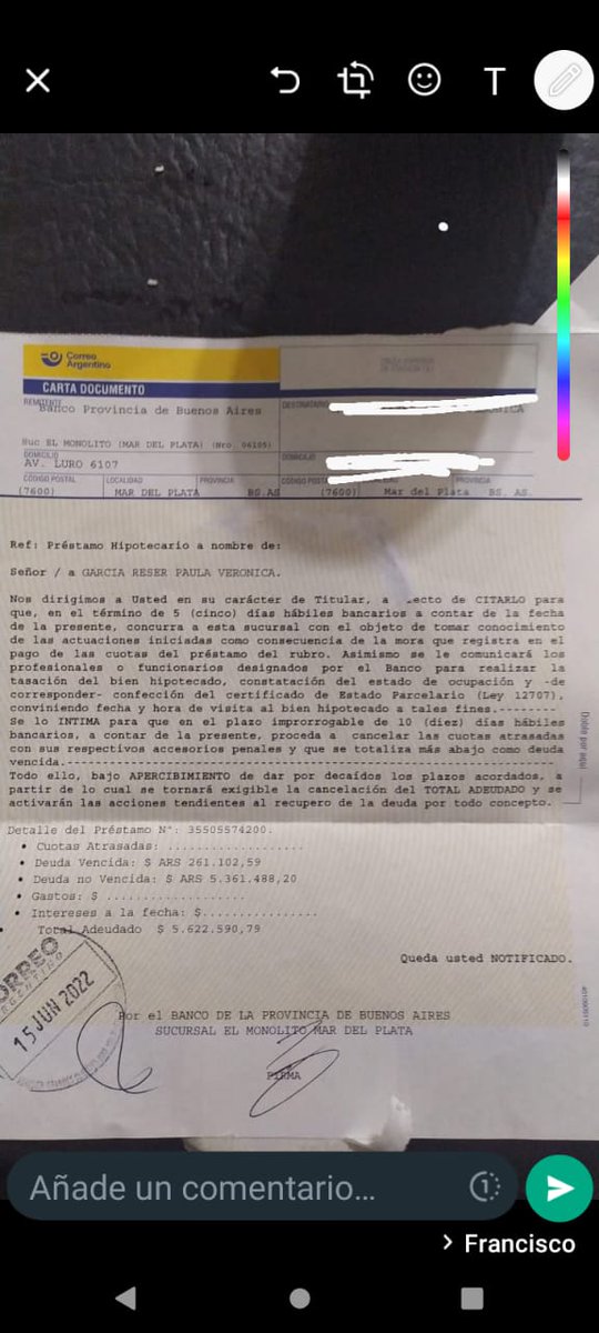 Próxima familia #HipotecadosUVA en la calle. <a href="/alferdez/">Alberto Fernández</a> y <a href="/CFKArgentina/">Cristina Kirchner</a> no controlan la inflación pero permiten q los bancos se queden con nuestras casas. Somos laburantes que tuvimos la fantasía de un hogar propio. <a href="/Kicillofok/">Axel Kicillof</a> tu <a href="/bancoprovincia/">Banco Provincia</a> arranca los remates.