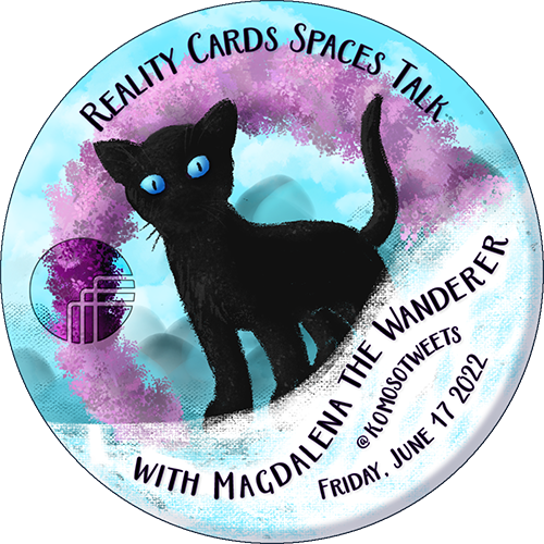 komosotweets's tweet photo. Hello Friends! 🥰

Join me at @RealityCards ' twitter spaces tomorrow at 9 am EST, we'll be talking about all sorts of random things, like balloons, stuffed animals, crazy adventures and nothing at all serious. 🙃

I guess we can also talk about #art and #NFTs... 😁 https://t.co/abW6wnByjZ