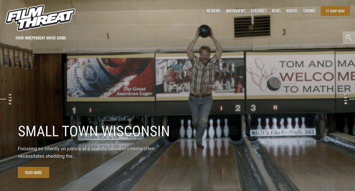 "...a success in almost every regard..." Sumner Forbes pays a visit to Small Town Wisconsin.
filmthreat.com/reviews/small-… #SupportIndieFilm #SmallTownWinconsin #Comedy #Drama