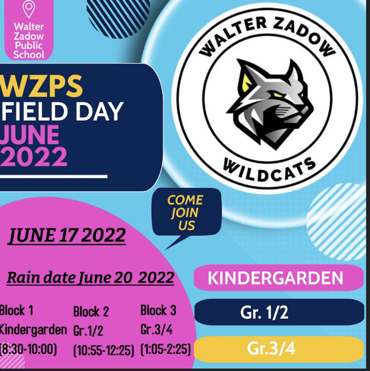 Tomorrow is the day! Grade 6 <a href="/walzad/">Walter Zadow P.S.</a> students will be hosting K-4 students in their @RCDSB #differencemakersproject field day! So much nervous excitement in anticipation for a day of leadership, community, creativity, and most of all, FUN!
