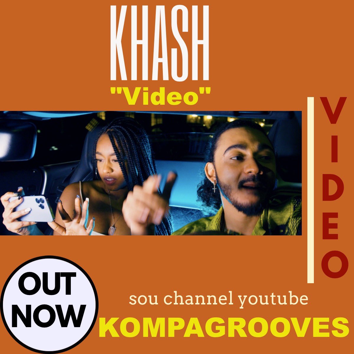 KOMPAMAGAZINE's tweet image. KHASH - "Video" official VIDEO! Click sou link Sa youtube.com/watch?v=D28UdR…