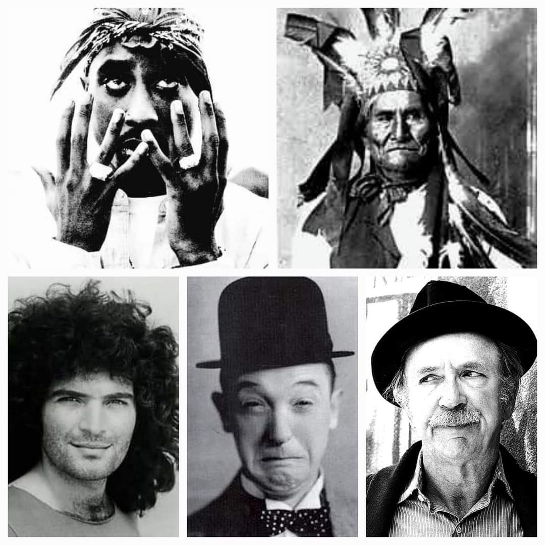 Happy Birthday to Tupac Shakur, Geronimo, Gino Vannelli, Stan Laurel, and Jack Albertson! 