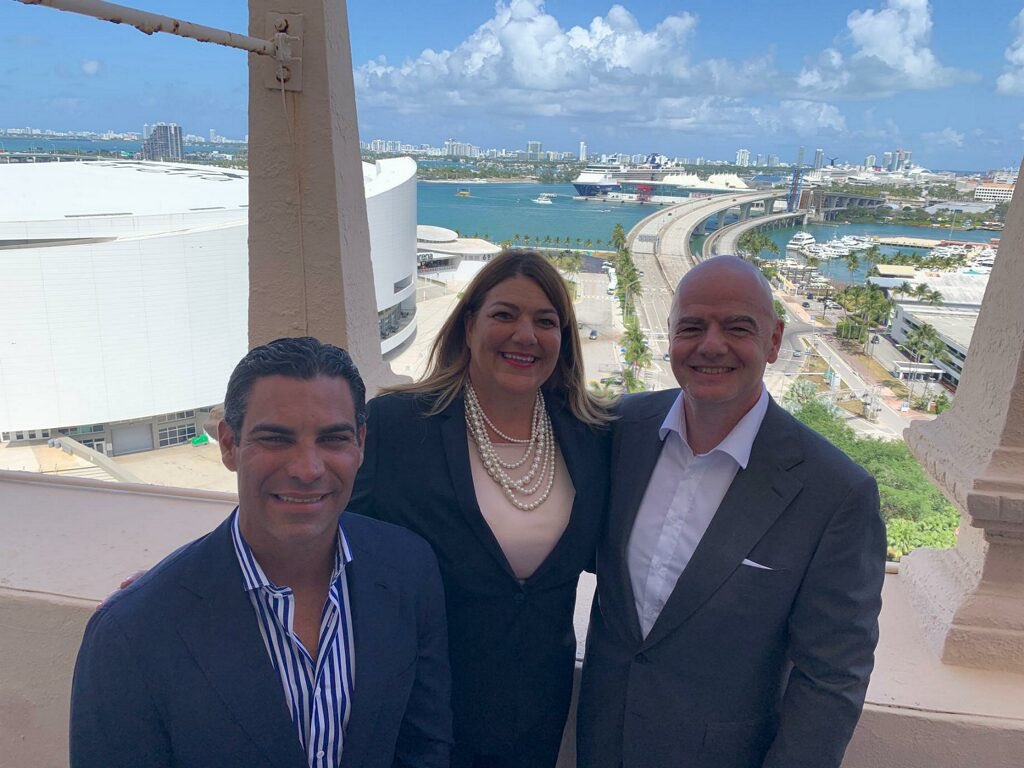 mdcpresident's tweet photo. It’s a magical day for our #MagicCity! Proud to be a part of this world-class city that will officially be a host of the #FIFAWorldCup #HostCity2026 ⚽️ https://t.co/yduzxjzcv6