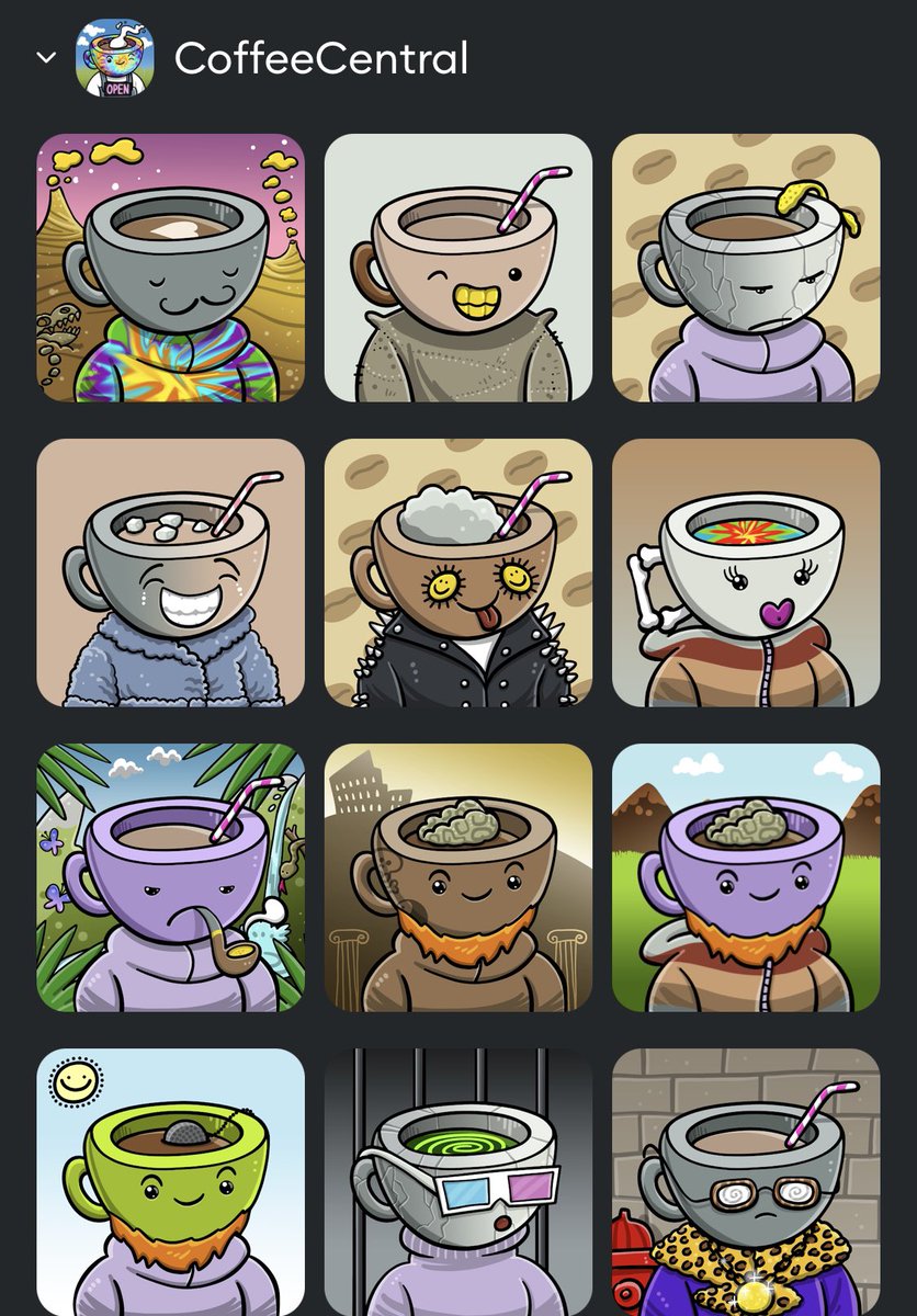 Love me some coffee 😋 <a href="/CoffeeCentral_/">Coffee Central™ SOLD OUT ☮️❤️☕️</a>