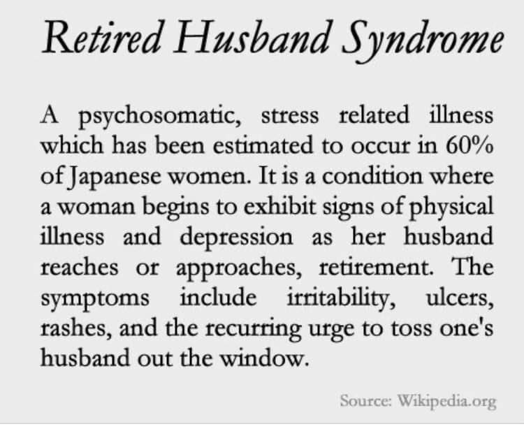 funnygalsal's tweet photo. Today my husband is officially retired. Just sayin’ 🥴 #funnygalsal https://t.co/GJ5wCwFDGN