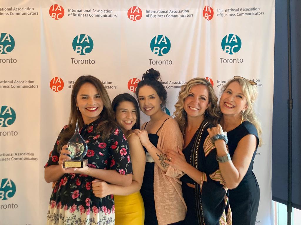 IABCToronto's tweet photo. The Award of Distinction for Boutique Agency of the Year goes to PR Department! A great win for a truly great agency @theprdept! Congratulations on receiving your Award of Distinction!
#OVATION22 https://t.co/QGcC0DzaXG