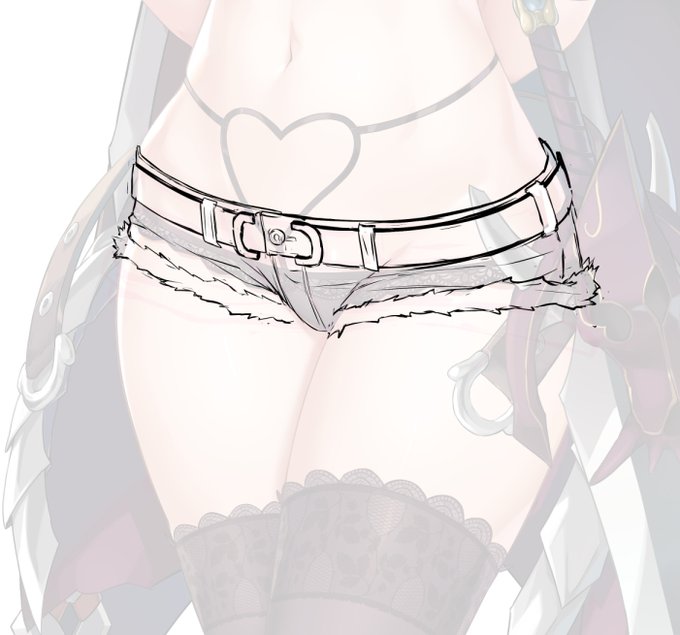 短パン清書……
ほとんど下着姿ですけど必要だしね……
短パンは大好き 