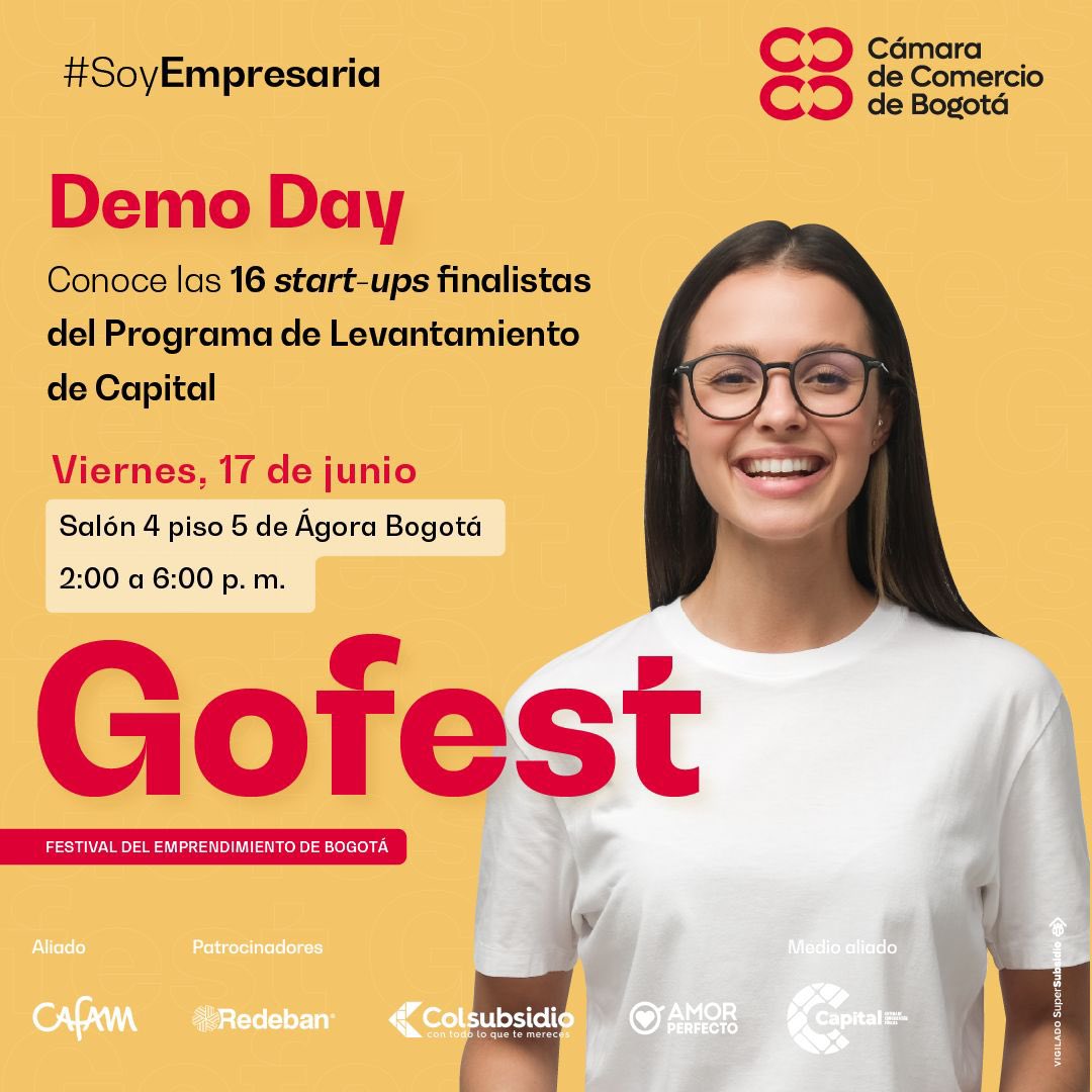 ¡Mañana, en nuestra última jornada! Las 16 Startups finalistas, que la están sacando del estadio, van a presentar su #Pitch en el gran escenario del #GoFest 2022 en Ágora. !Los invitamos a ver los emprendimientos que están revolucionando!
📅17 de junio
⏰2:00 p. m.
¡Te esperamos!