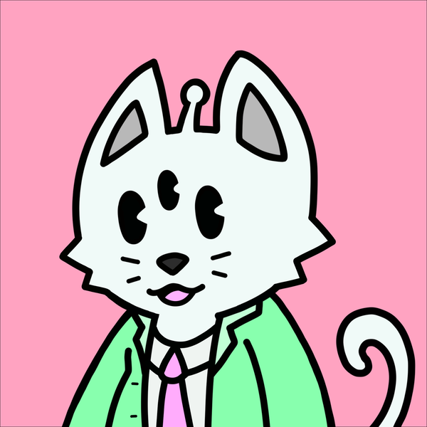 JBall_00's tweet photo. Joined the albino gang today! 📈 #GetCosmic @CosmicCats_ https://t.co/QqVQxPPH24
