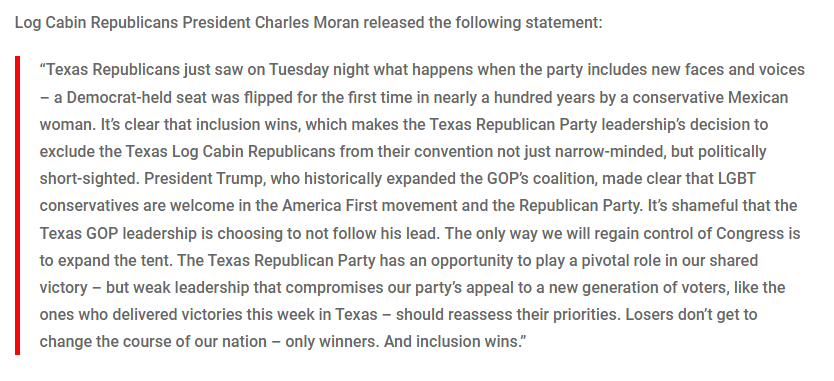 Log Cabin Republicans tweet media