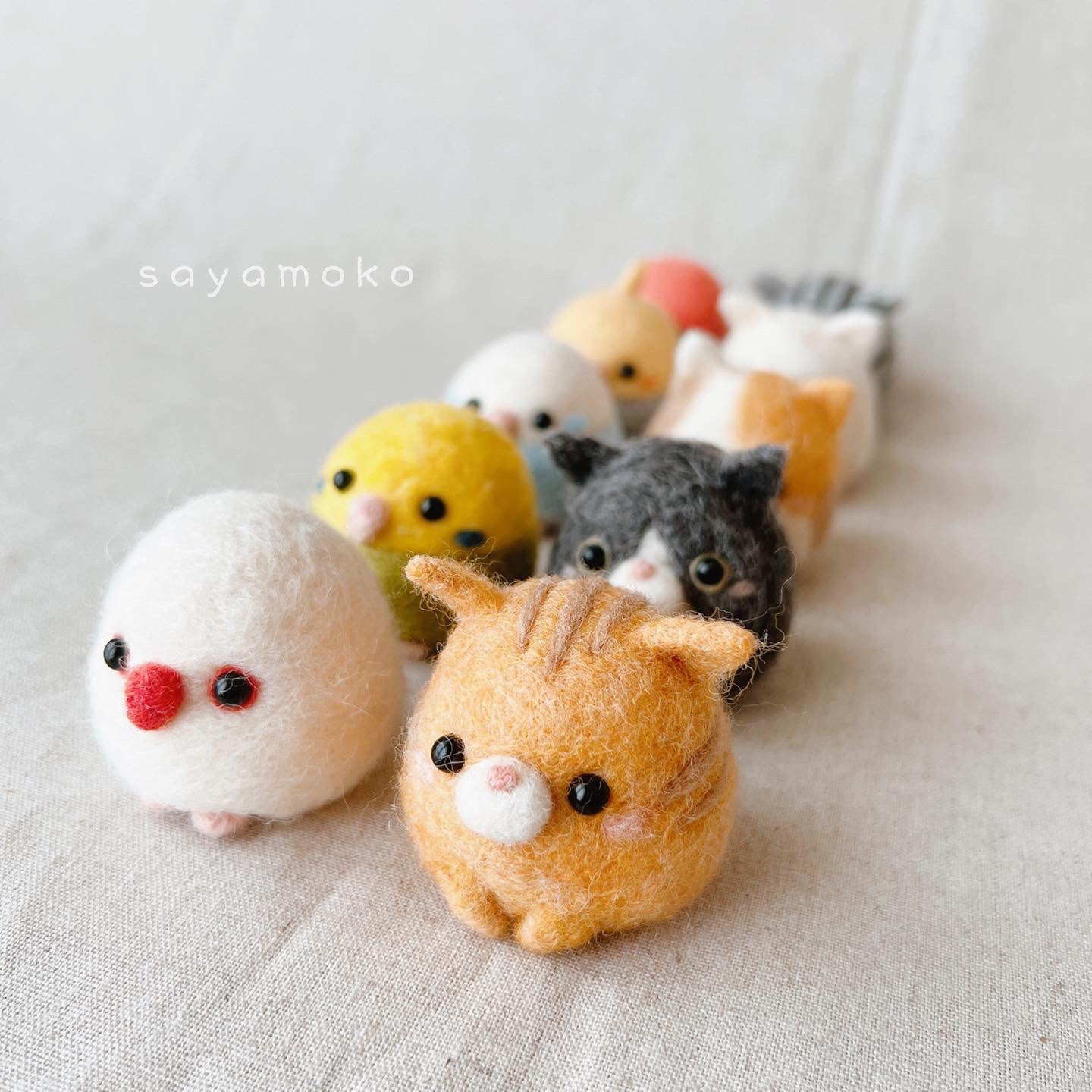 sayamoko🐻‍❄️羊毛フェルト作家 on X: 