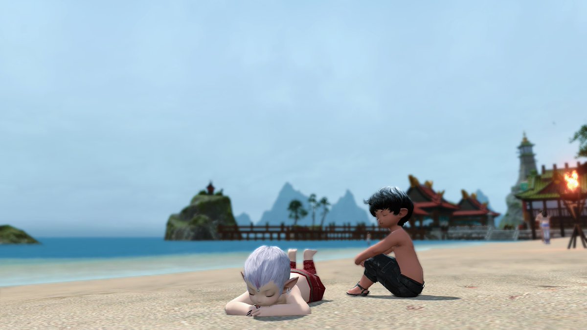 Poiisonfire's tweet photo. Friday is here !! #gpose #GPOSERS #ffxiv #FF14ハウジング  #ララフェルは正義 w! 🖤 https://t.co/MwTkFXRJdQ