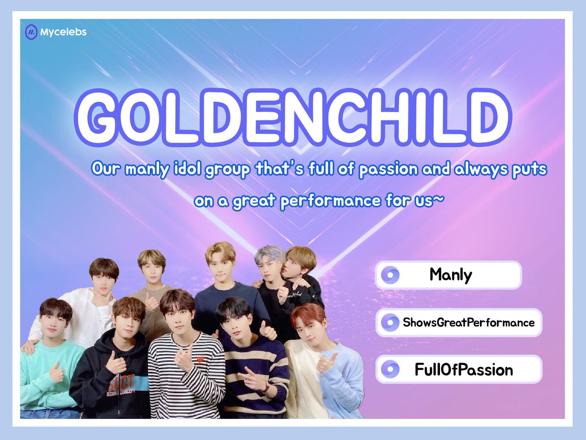 mycelebsstar's tweet photo. Three #Idol groups that #drawattention by #Mycelebs AI!
#BLACKPINK
https://t.co/zxkIjp0MMx
#GOLDENCHILD
https://t.co/96iDCjHWMn
#BTS
https://t.co/BqcVeLQ27S
Q: What group is YOUR favorite? https://t.co/CgOIHnA3OQ
