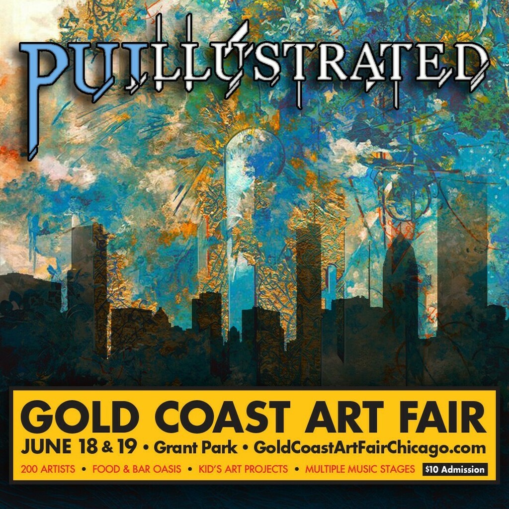 Puillustrated's tweet photo. We're going to #GoldCoastArtFair in Chicago!

This Saturday and Sunday from 10 am to 5 pm on both days. Pui will be there in person, and working on his latest pieces! Stop by and stay hello!

#GoldCoastArtFairGrantPark
#Chicago
#Puillustrated
#AmdurProductions https://t.co/CZ45T1Jtni