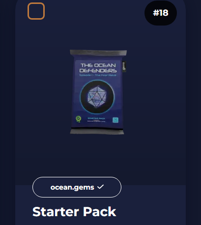 🎉Let's show love to The Ocean Defenders!
#giveaway 1 Starter Pack!🥳

- Flw <a href="/Defenders_ocean/">The Ocean Defenders - Ocean Action Comics</a> <a href="/Dub_wizard/">Dub wizard</a> 

- RT #WAX adr👇

- Ends in 72h gl🙏❤️

👉neftyblocks.com/c/ocean.gems/d…

#NFT #NFTs #NFTCommunity #nftcollector #NFTGiveaway #nftart #NFTartist #Giveaways #WAXP <a href="/WAX_io/">WAX</a> <a href="/dotgems_/">.gems</a>