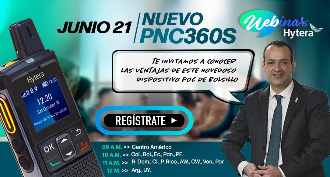 HyteraLatam's tweet photo. Un nuevo radio PoC con fortalezas 360°!!
• Hotelería
• Comercial
• Logística
• Transporte
#PoCparaTodos
#RadioCelular
#Hytera
Regístrate aquí: https://t.co/BWATIjlfkS https://t.co/oqybOV3HWF