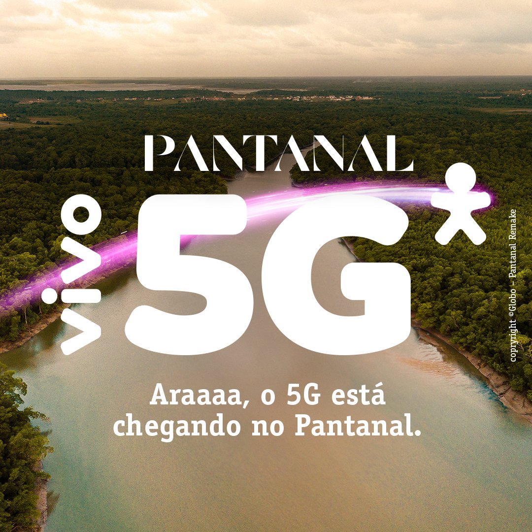 vivobr's tweet photo. 5G chegando no Pantanal e a pergunta que não quer calar é: a gente vai chamar a peonada de peão geek, peão tech ou peão nerd? #Pantanal https://t.co/hujJr5hXqt